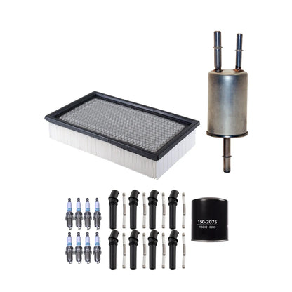 Tune Up Kit with 8 NGK Spark Plugs & Boots for Ford Explorer 2002