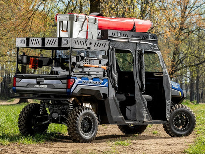 Bed Rack for Polaris Ranger 1000 - Includes 2 Cube Lights & 1 Shelf