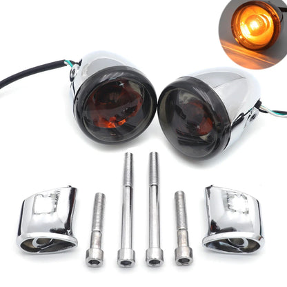 Smoke Rear Turn Signal Light for Softail (2018-2023) & FXST (2002-2005)