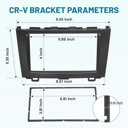 Double Din Car Stereo Install Kit for Honda CR-V 2007-2011