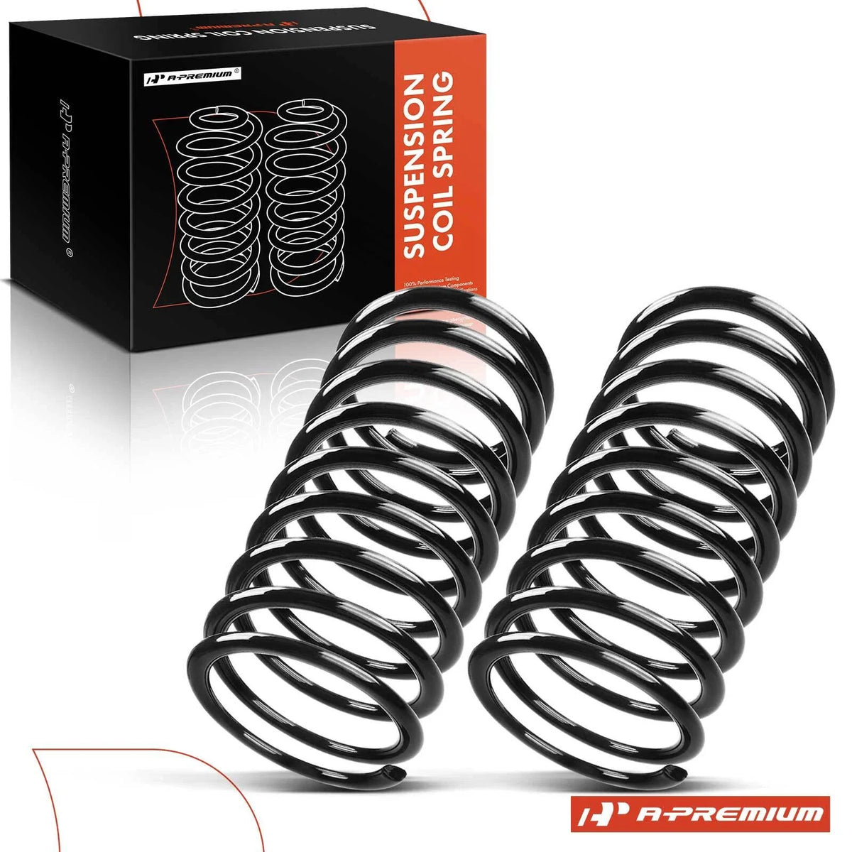 2X Rear Coil Springs for Ford Focus (2000–2004)