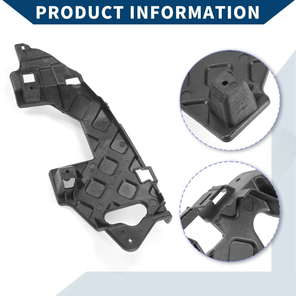 Rear Left Bracket for Bumper Retainer - Mercedes Benz E350 2010-2016