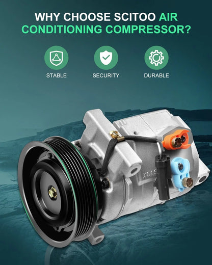 AC Compressor for Caliber (2009-2012) & Compass (2009-2016)