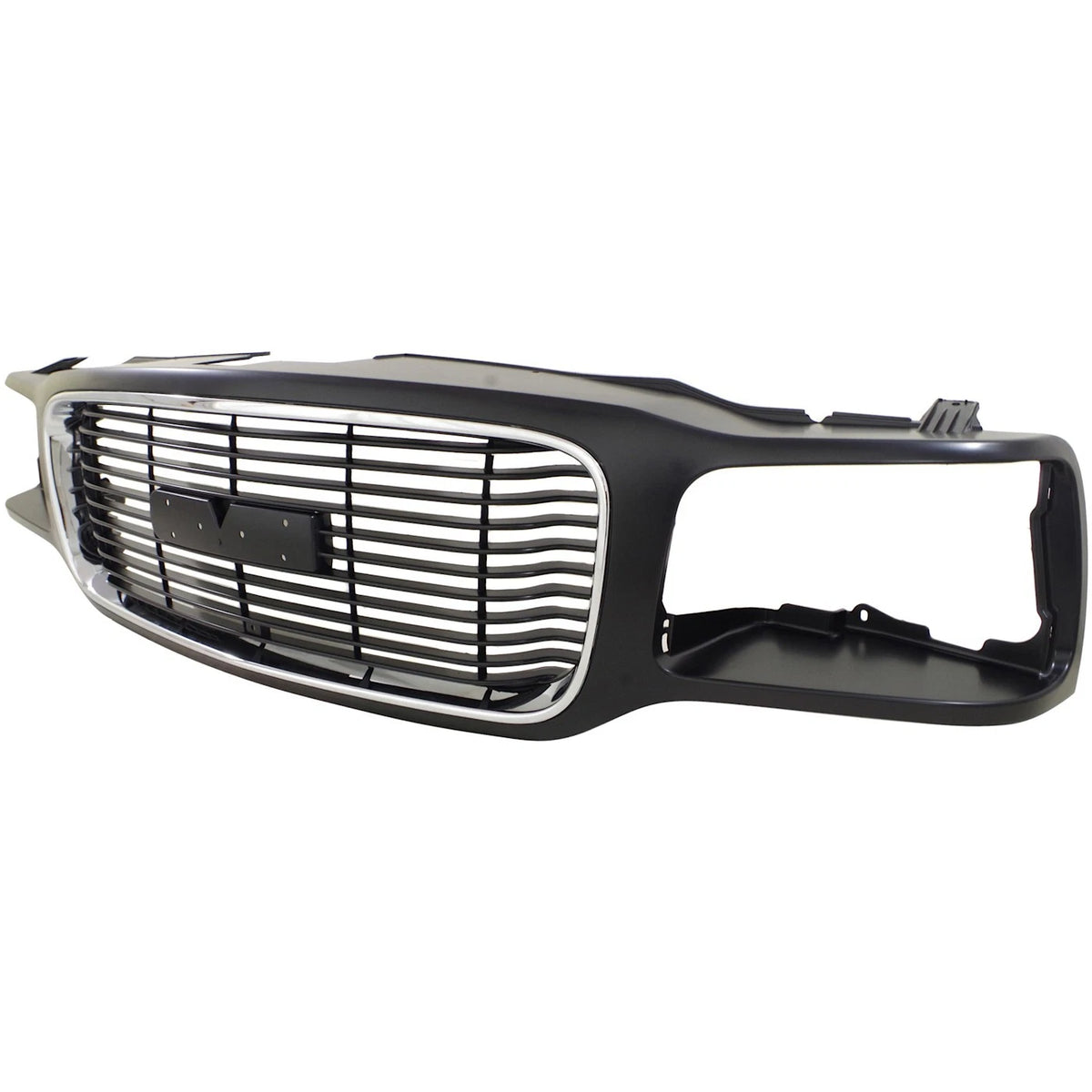 Grille for GMC Yukon (1992–2000) Chrome Shell Black Insert Denali Package
