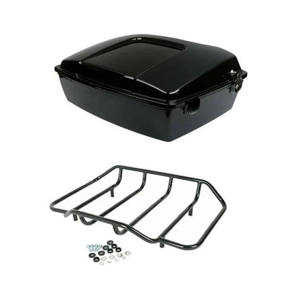 Trunk Top Rack in Black for Harley Electra Glide Touring 1997-2013