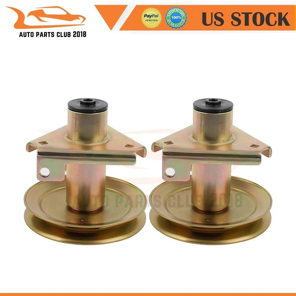 2X Spindle Assembly for John Deere STX38 (Black Deck)