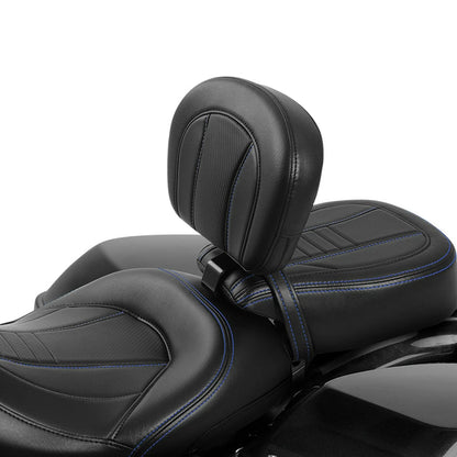 Low-Profile Backrest for Harley Models Road Glide 2009-2023
