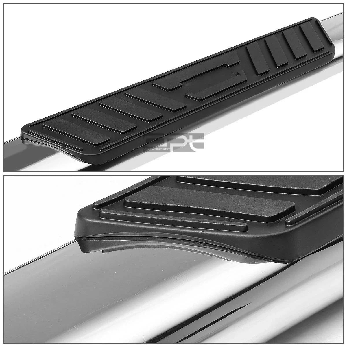 5" Chrome Oval Side Step Nerf Bars for GMC Sierra Crew Cab (1999–2014)
