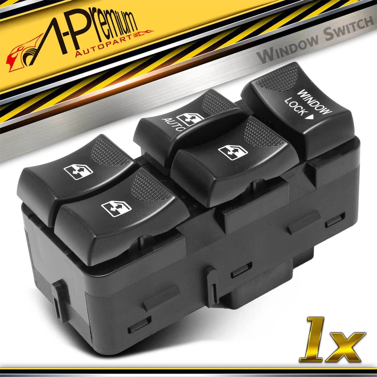 Front Left Power Window Switch for Chevrolet Impala Buick Rendezvous (2000–2005)