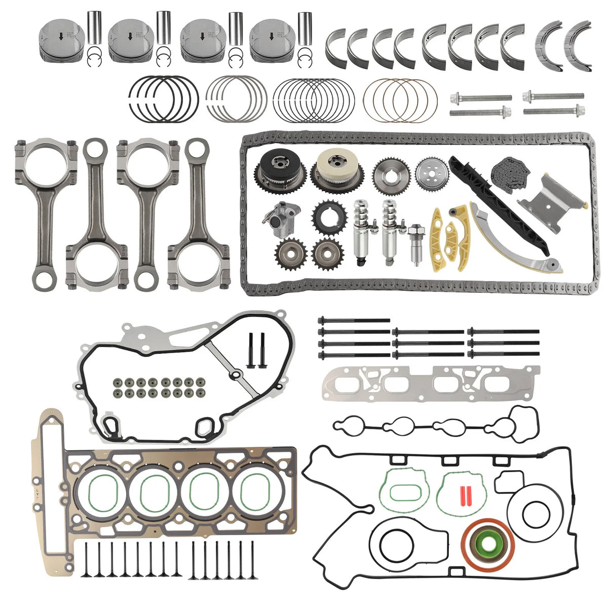Engine Rebuild Kit for Chevy GMC Buick 2.4L