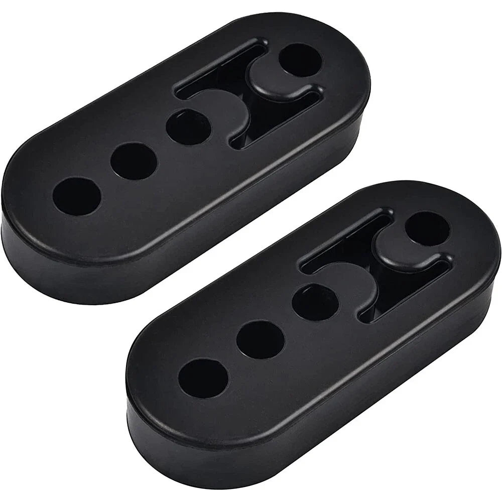 Set of 2 Rubber Exhaust Mount Brackets