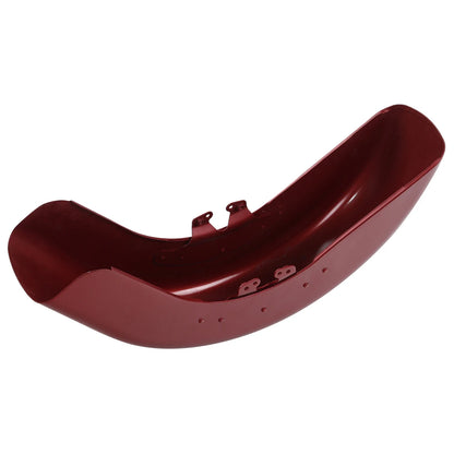 Front Fender in Wicked Red Denim for Harley Road Glide 2014-2024