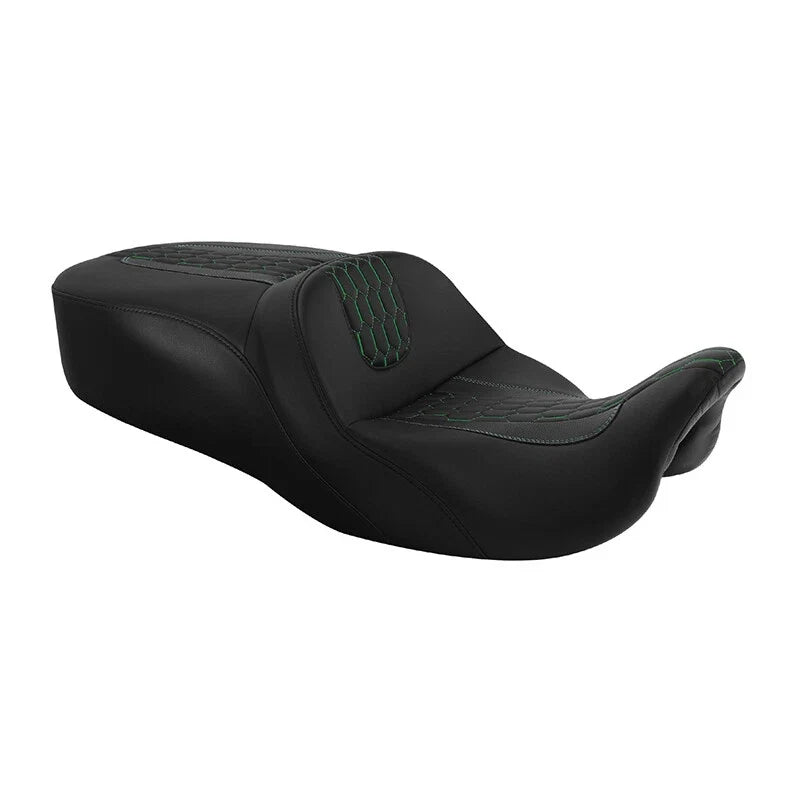 Driver Passenger Seat for Harley Electra Glide, Street Glide, Road King (2009–2023)