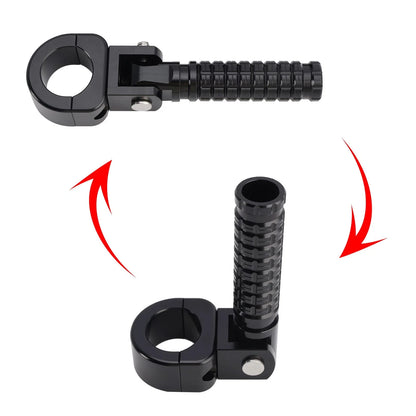 Motorcycle Footrests for 1.25" Bars - Universal Fit