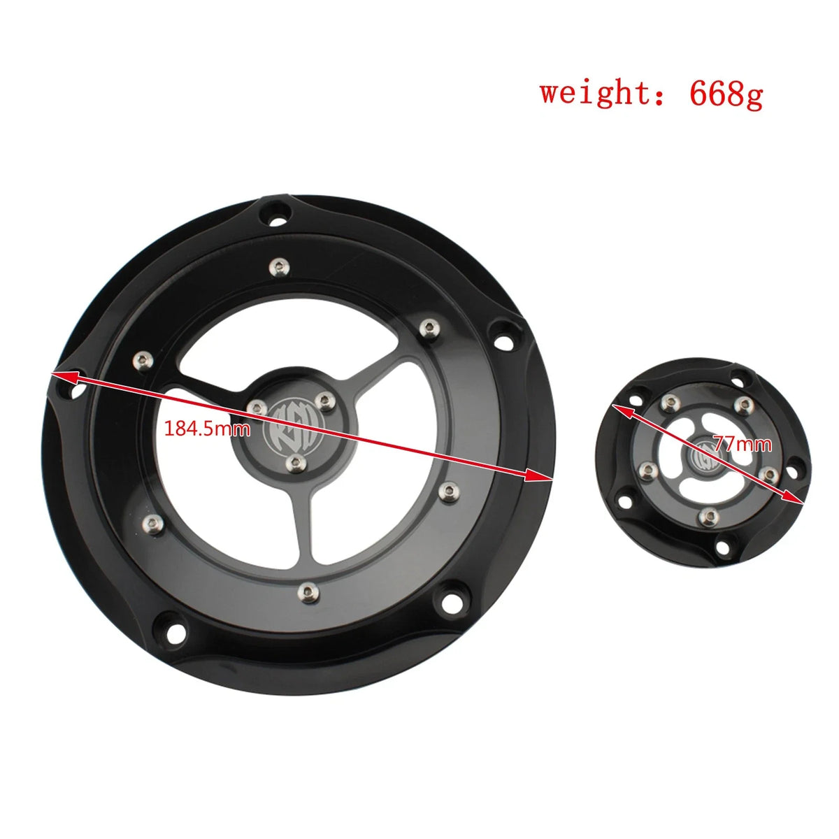 Side Stator Engine Cover Protector for Harley Road King 2007-2016