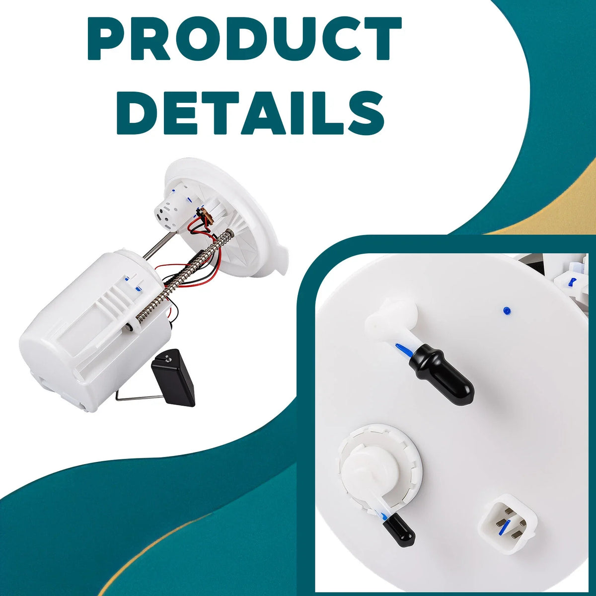 Fuel Pump Assembly & Oil Filter for Honda Rancher Foreman Rubicon (2014–2024)