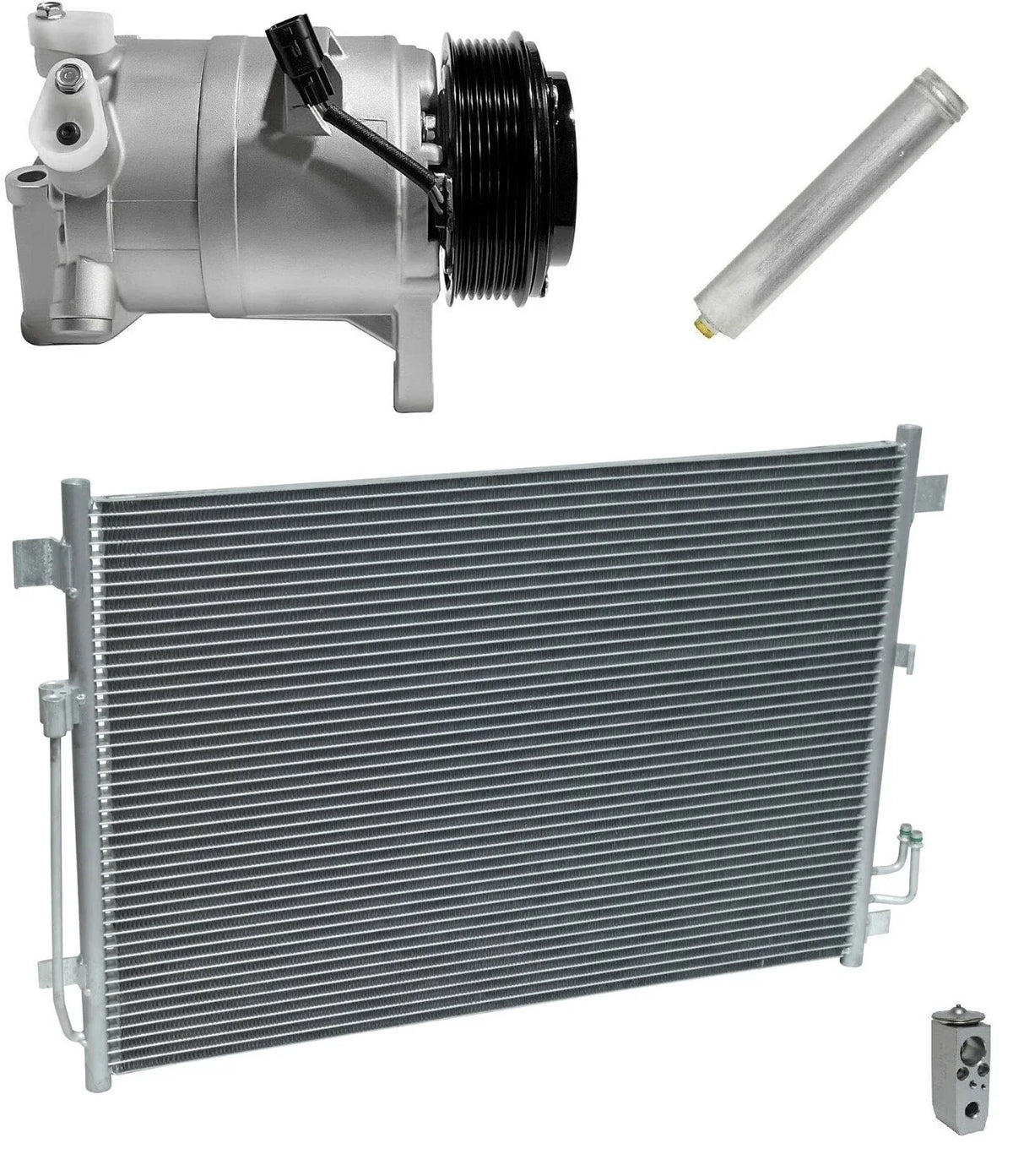 AC Compressor Kit With Condenser for Nissan Murano 3.5L (2010–2014)