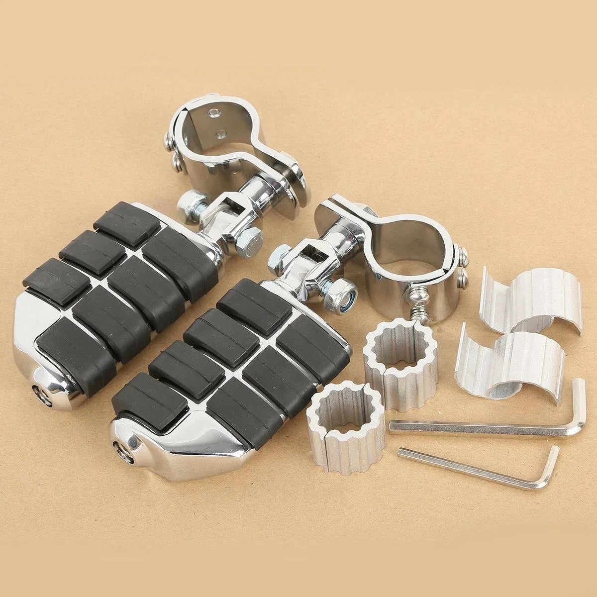 25mm 32mm 35mm Dually Highway Foot Pegs for Harley Touring Road King