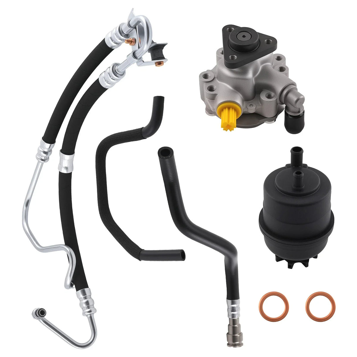 Power Steering Pump Kit for BMW E46 325i 328Ci 328i 330i (1998–2006)