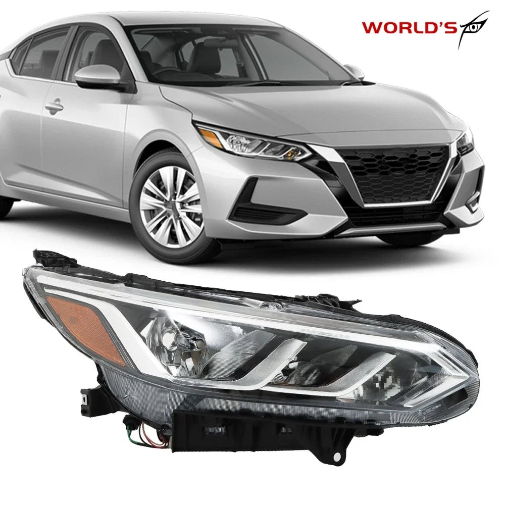 Halogen Headlight for Nissan Sentra S|SV (2020–2021) Right Side