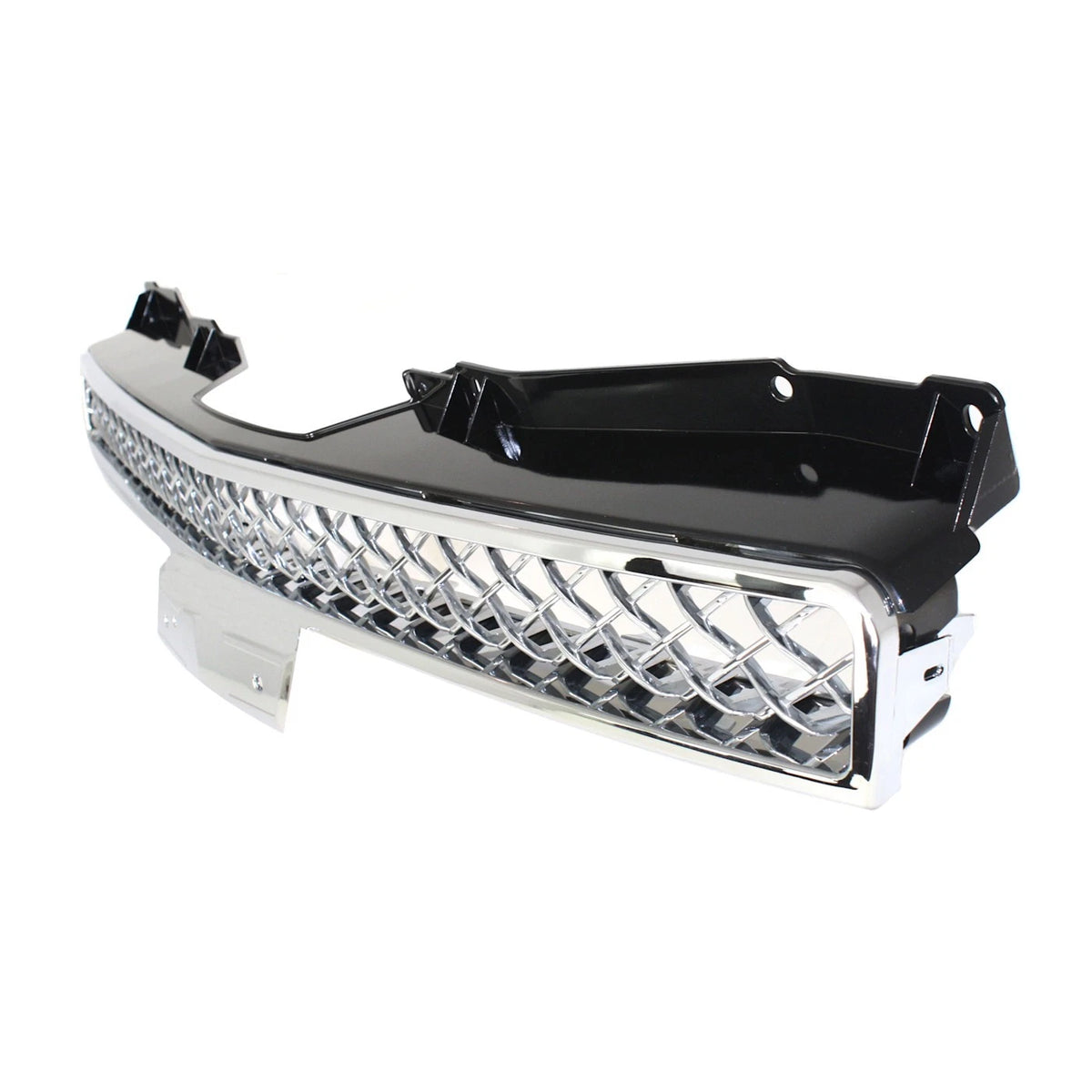 Grille for Chevrolet Tahoe (2007–2014) Chrome Shell/Gray Insert