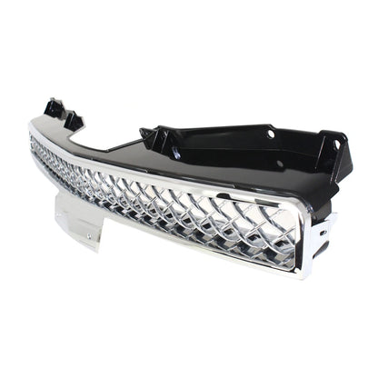 Grille for Chevrolet Tahoe (2007–2014) Chrome Shell/Gray Insert