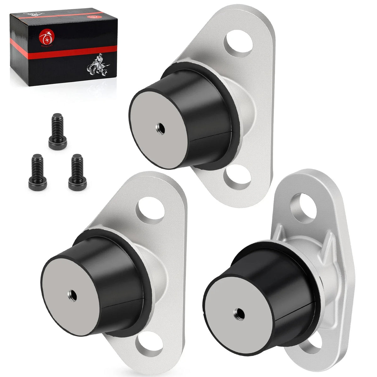 Set of 3 Engine Motor Mounts for Sea Doo RXP GTI RXT GTS GTR-X Wake 2000-2023