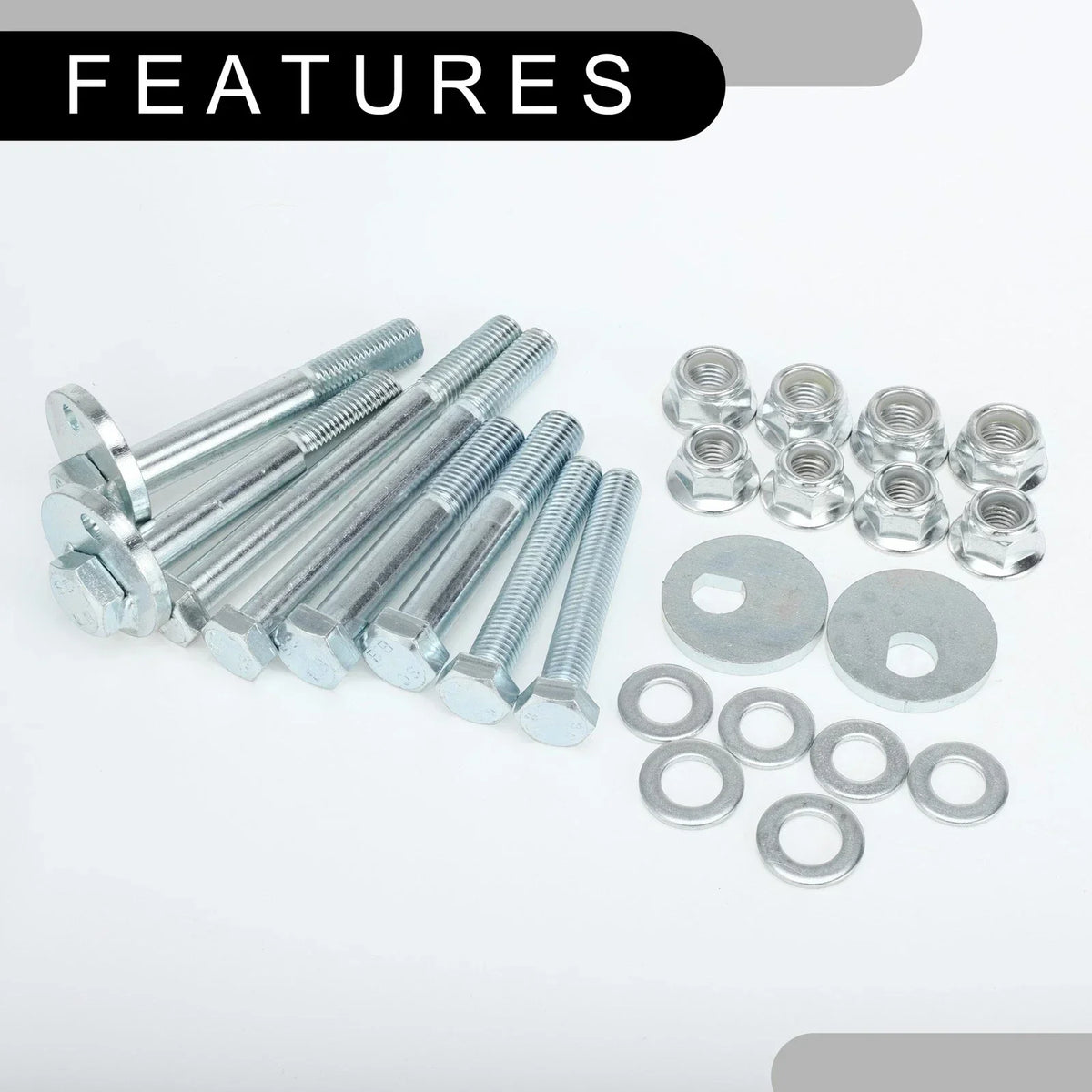 Control Arms Cam Bolts Hardware Set for Dodge Ram 1500 (2002-2008)