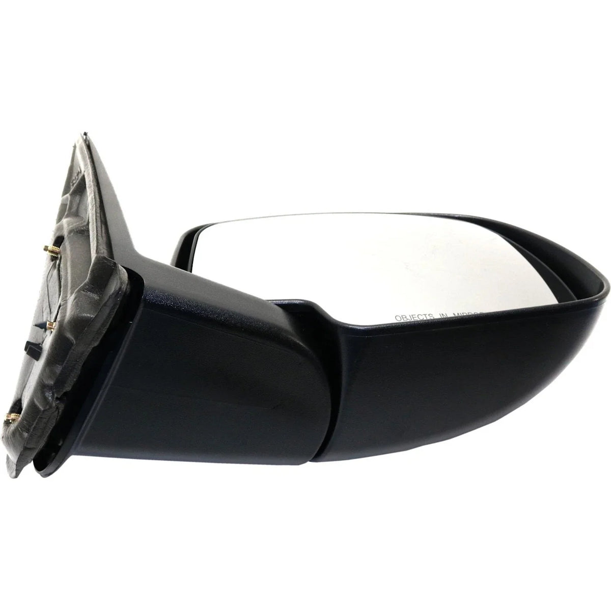 Set of 2 Manual Glass Mirrors - Black for Chevrolet Silverado 1500 1999-2006