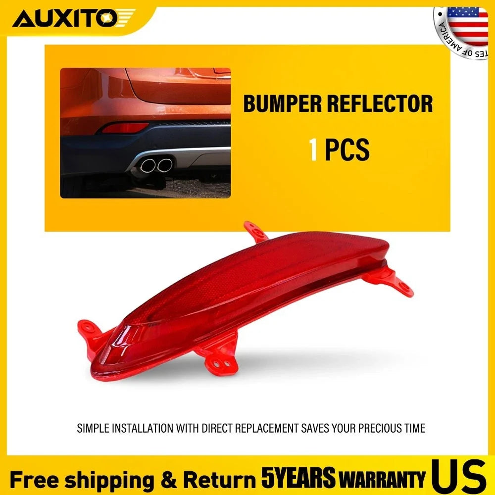 Driver Side Rear Bumper Reflector Lamp for Hyundai Santa Fe Sport (2013–2016)