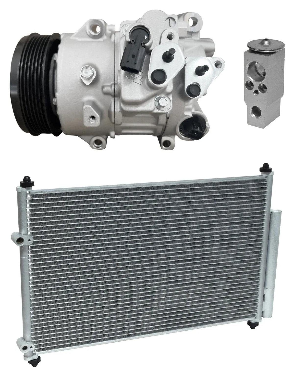 AC Compressor Kit With Condenser for Scion tC 2.5L (2016–2016)