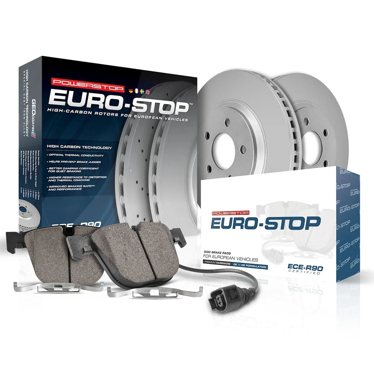 2X Brake Disc and Pad Kit for BMW X6 X5 (2011–2018)