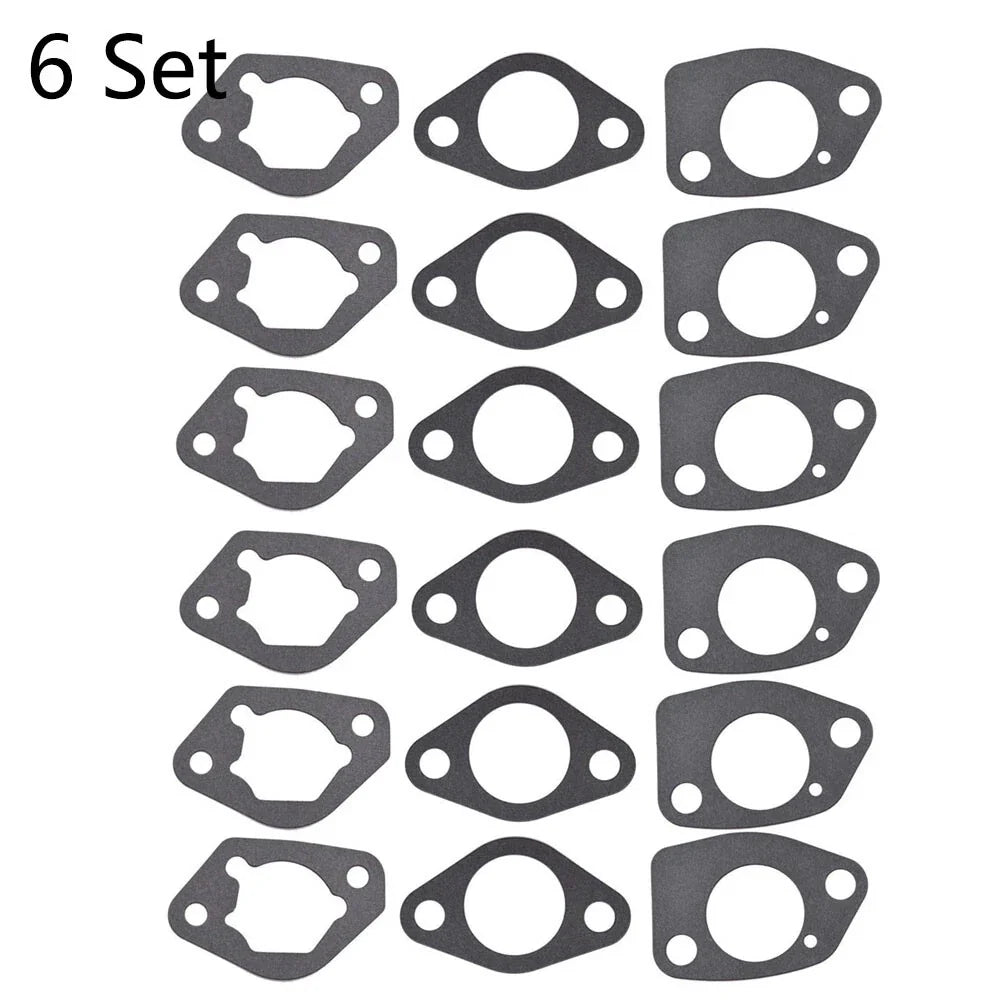 Set of 6 Carburetor Gasket Kits for Honda GX340 GX390