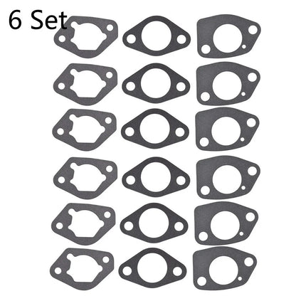 Set of 6 Carburetor Gasket Kits for Honda GX340 GX390