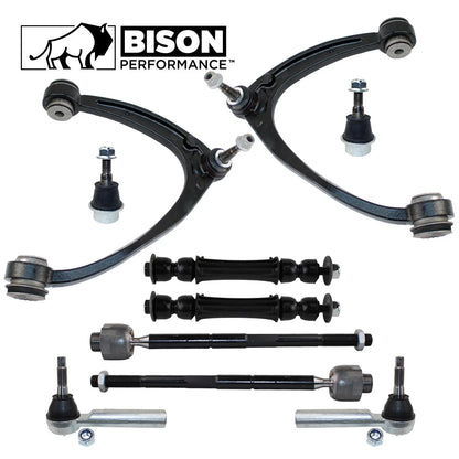 10pc Front Sway Bar and Control Arm Kit for GMC Chevy Vehicles