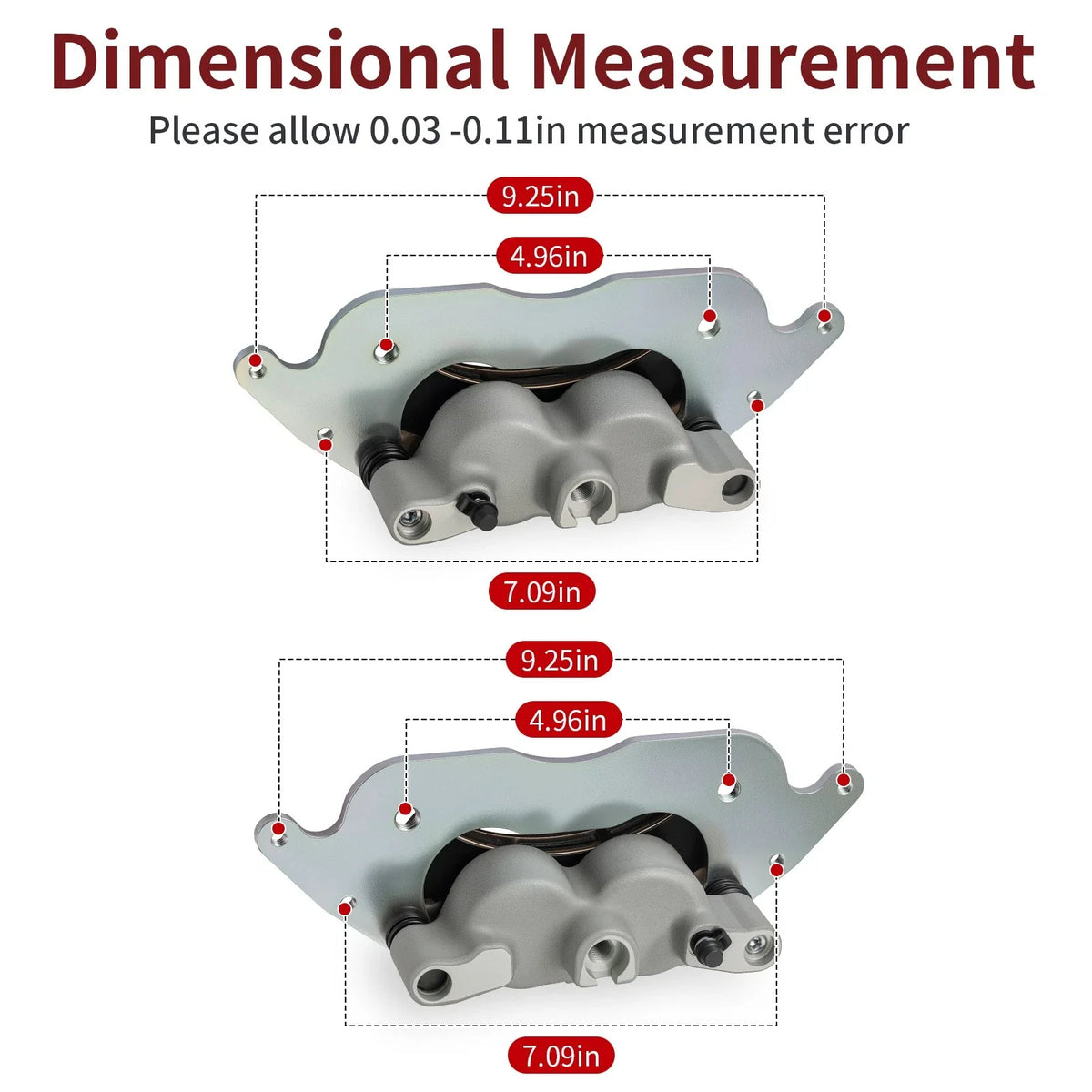 Brake Calipers Set for RZR PRO XP 4 Ultimate 2020-2023 #1913467 #1913468