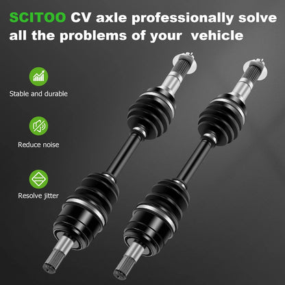 CV Axle Set for Yamaha Big Bear 350 (1998–1999)