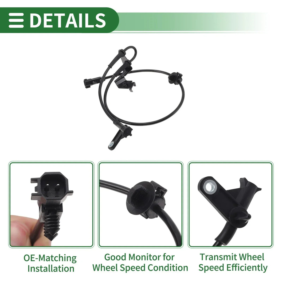 2011-2020 Dodge Caravan Front Right ABS Wheel Speed Sensor