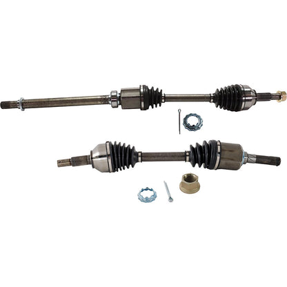 CV Half Shaft Axle Set for Nissan Rogue (2008–2015) Front AWD