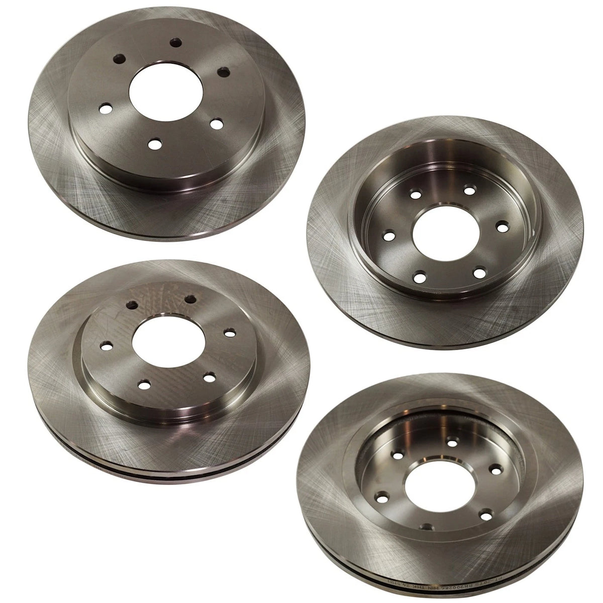 Front & Rear Disc Brake Rotors for Nissan Titan (2005–2007)