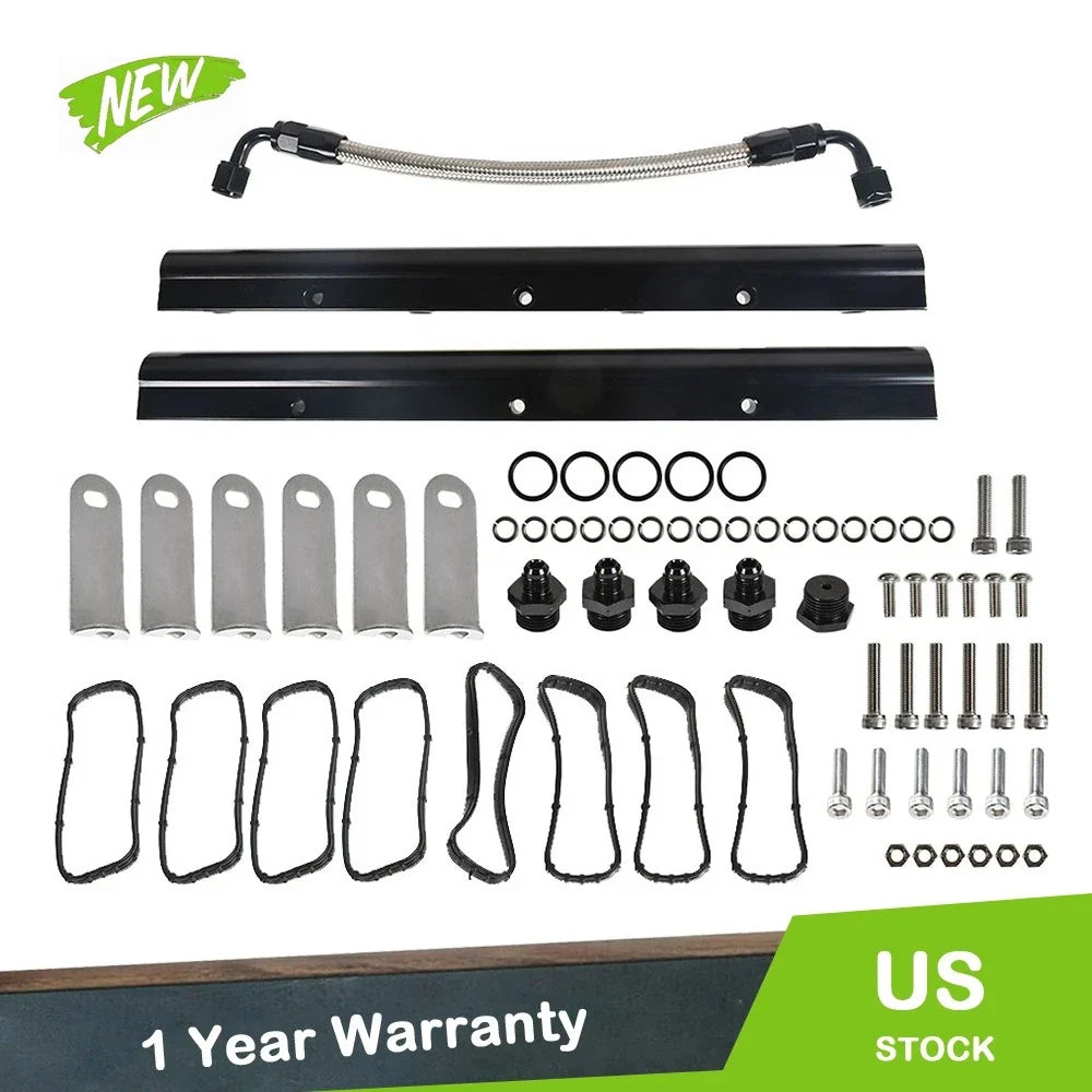 Billet Intake Manifold Fuel Rail Kit for LS LS1 LS2 LS3 LS6 (2000–2023)