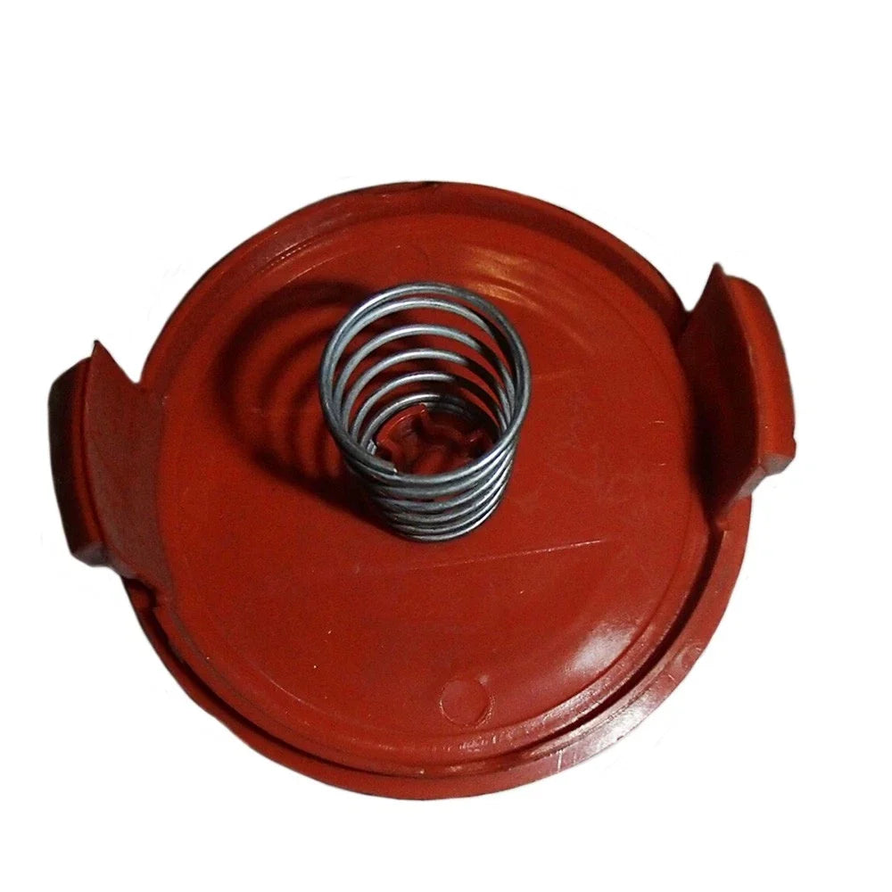 Spool Cap and Spring for Black+Decker RC-100-P (Fits AFS Trimmer)