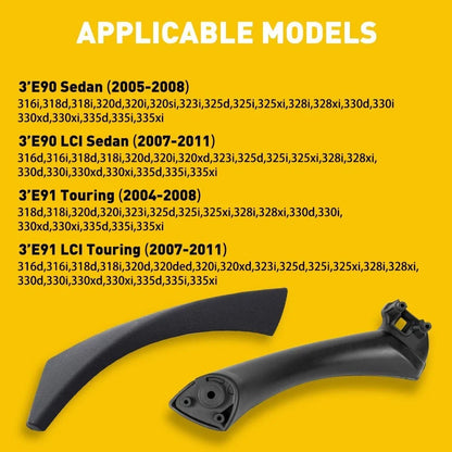 Right Side Door Handle Cover for BMW 328i E90 (2007-2013)