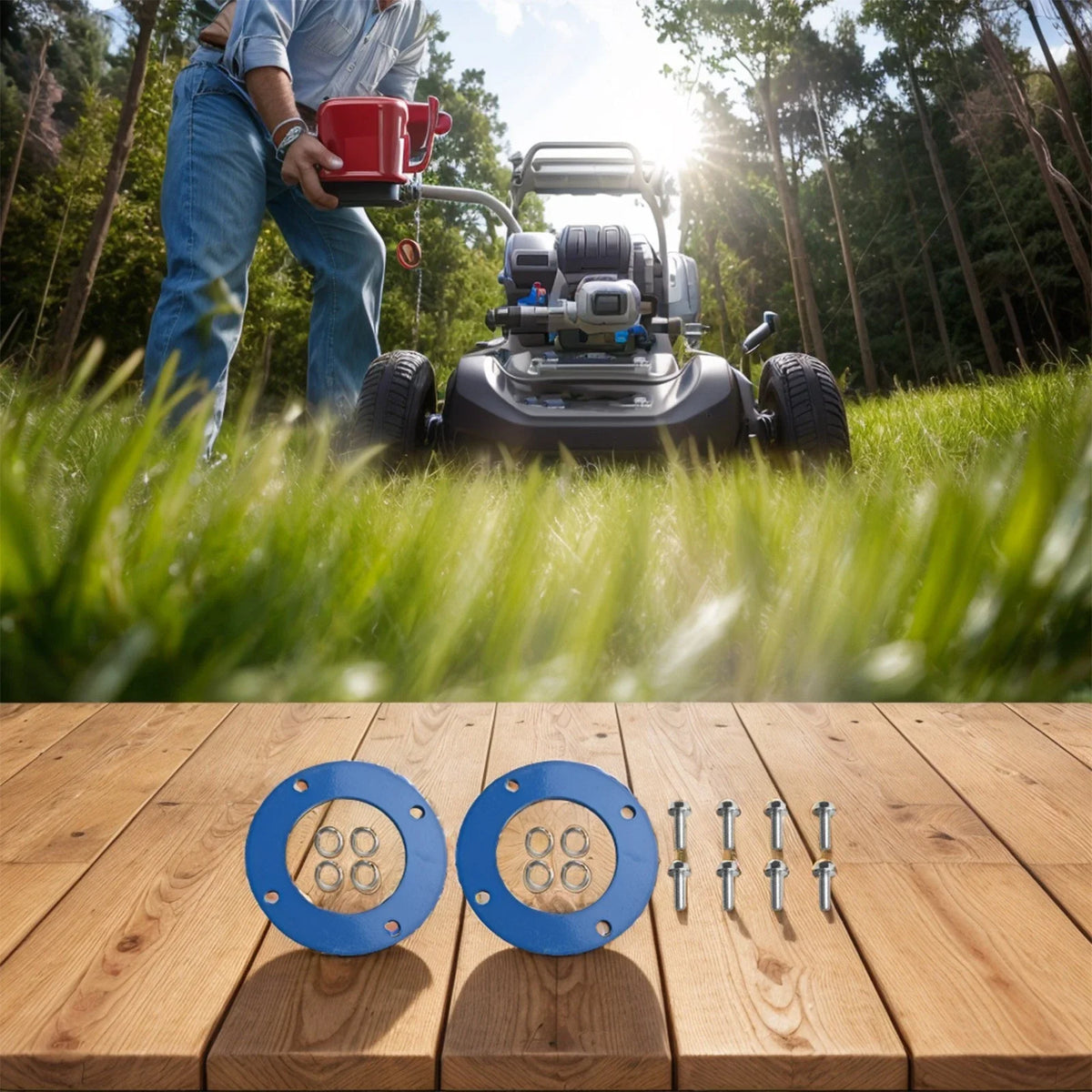 Lawn Mower Deck Spindle Reinforcement Kit for Easy Repairs (2010–2023)