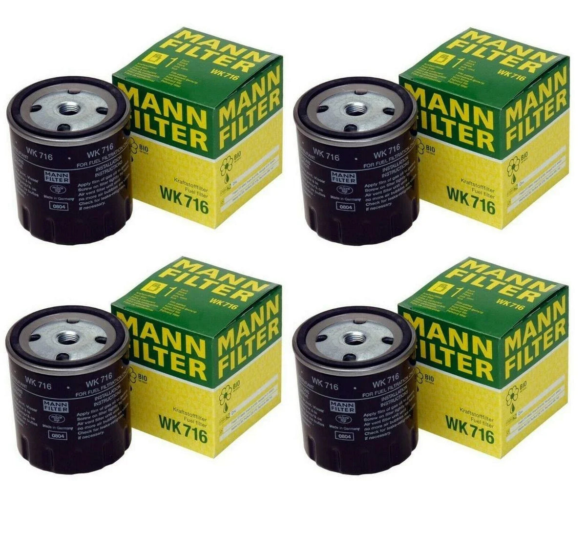 Mann Fuel Filter Compatible with Mercedes 240D 1981-1983