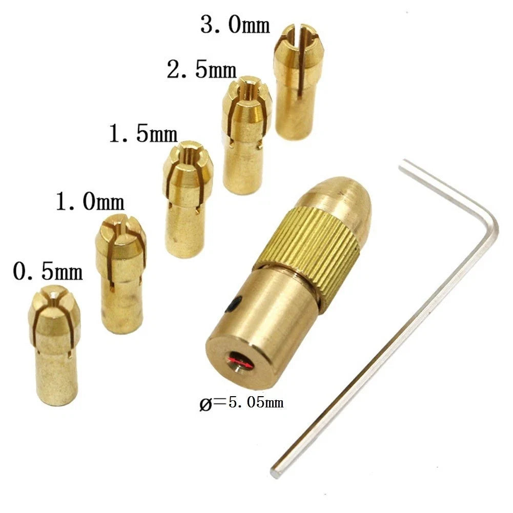 2X Chuck Drill Collet Set for