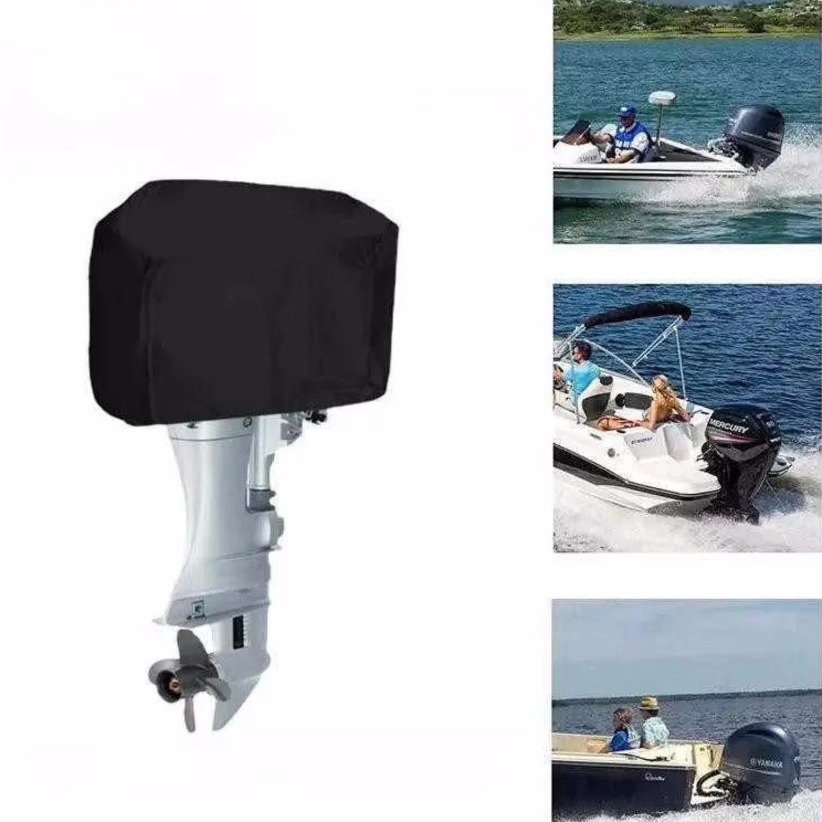 Outboard Engine Cover for 30-60 HP Marine Motor (Waterproof)