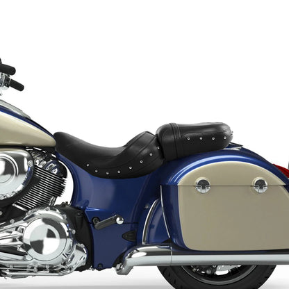 Black Seat Set (Driver & Passenger) for Indian Chieftain Roadmaster 2014-2023