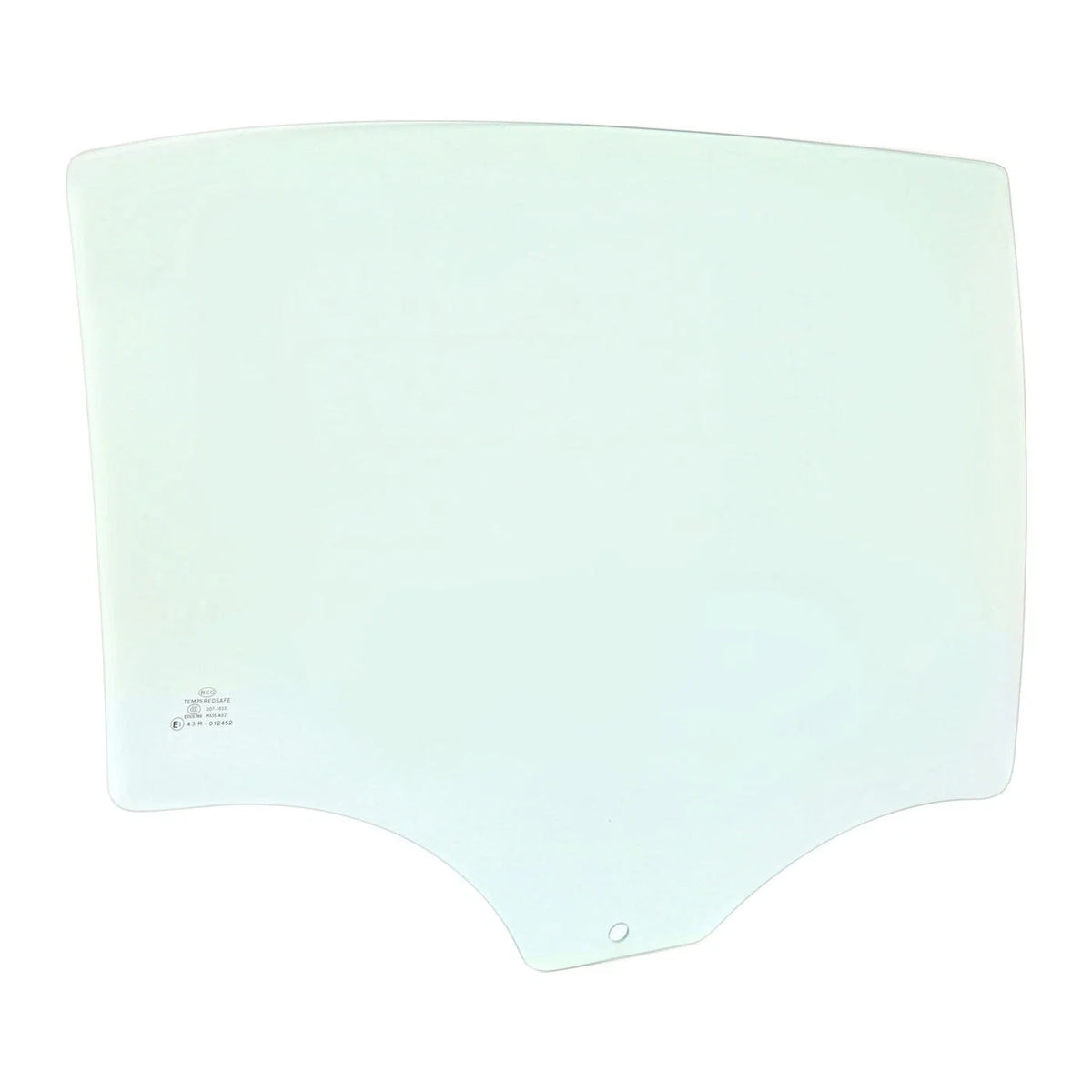 4-Piece Door Glass Set for Chevrolet Malibu 2004 to 2008