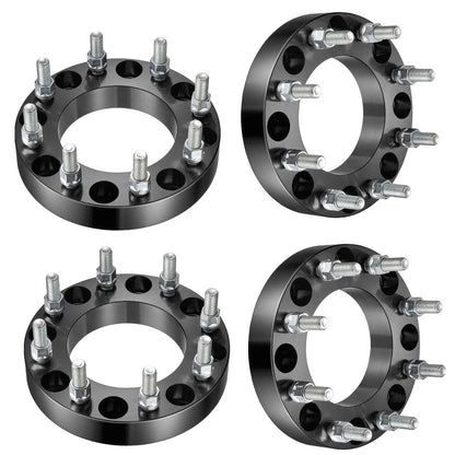 4-Piece Wheel Spacer Set 1.5" 8x180 for Chevrolet Silverado/Sierra HD